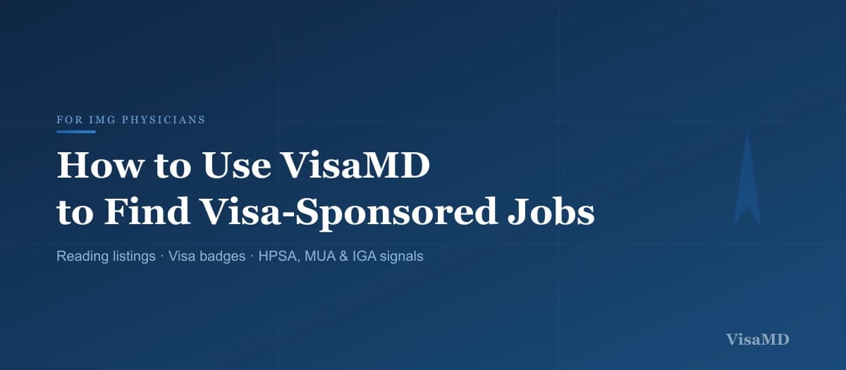 How to Use VisaMD: Finding Visa-Sponsored Physician Jobs International physicians reviewing job opportunities together