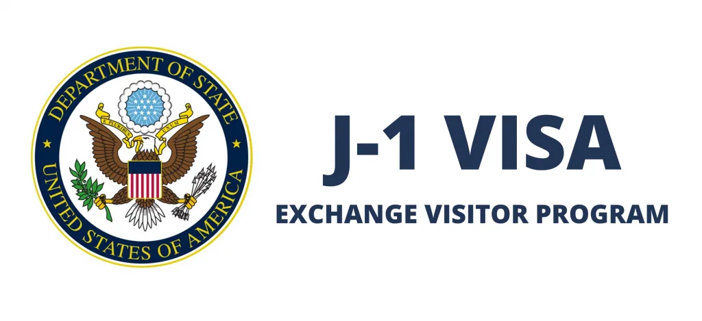 J-1 Exchange Visitor visa document